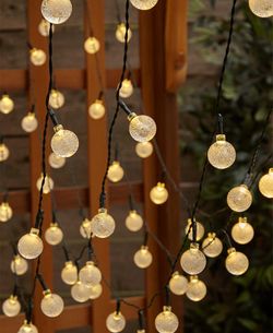 ❤️ BRAND NEW 50-Bulb Solar String Lights