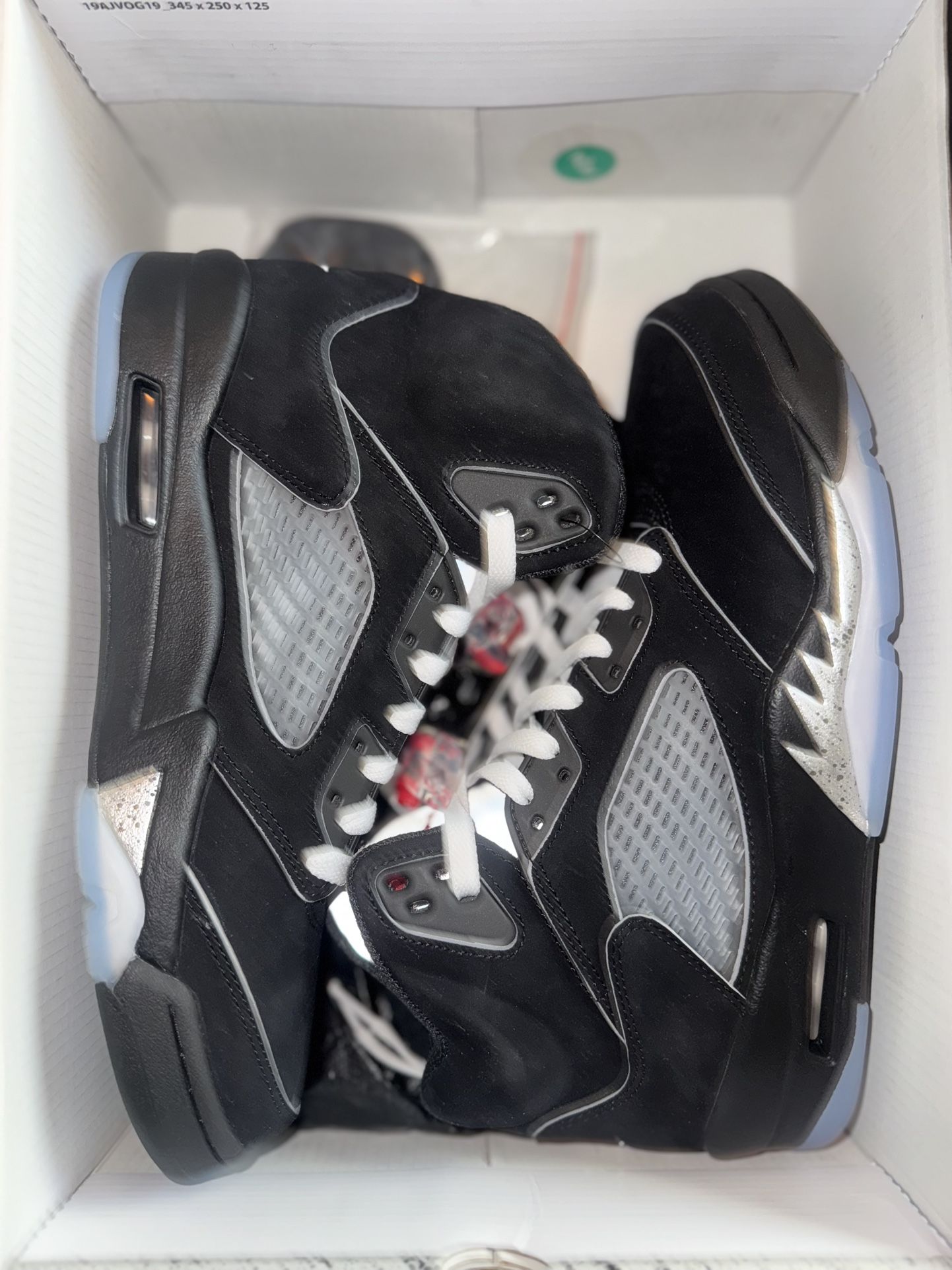 Metallic 5’s Brand New Size 9 $420