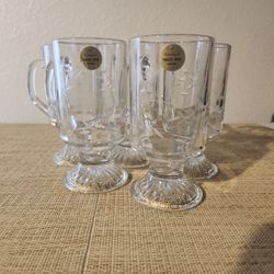 Princess House Irish Coffee Mugs