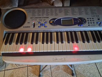 Casio key lighting system.