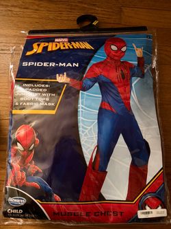 Child Spider-Man Classic Muscle Suit Costume - Marvel