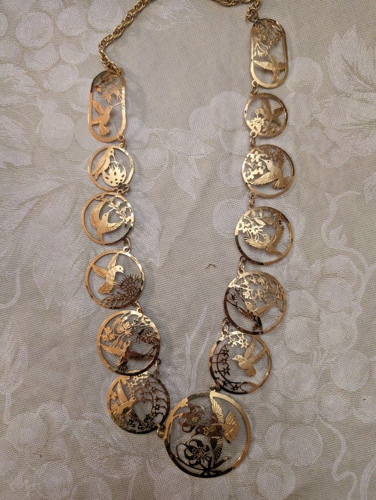 Hummingbird Necklace