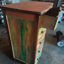 Restored Vintage Wood Dresser