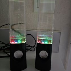 LED Dancing Water Speakers Audio 4 Multicolored