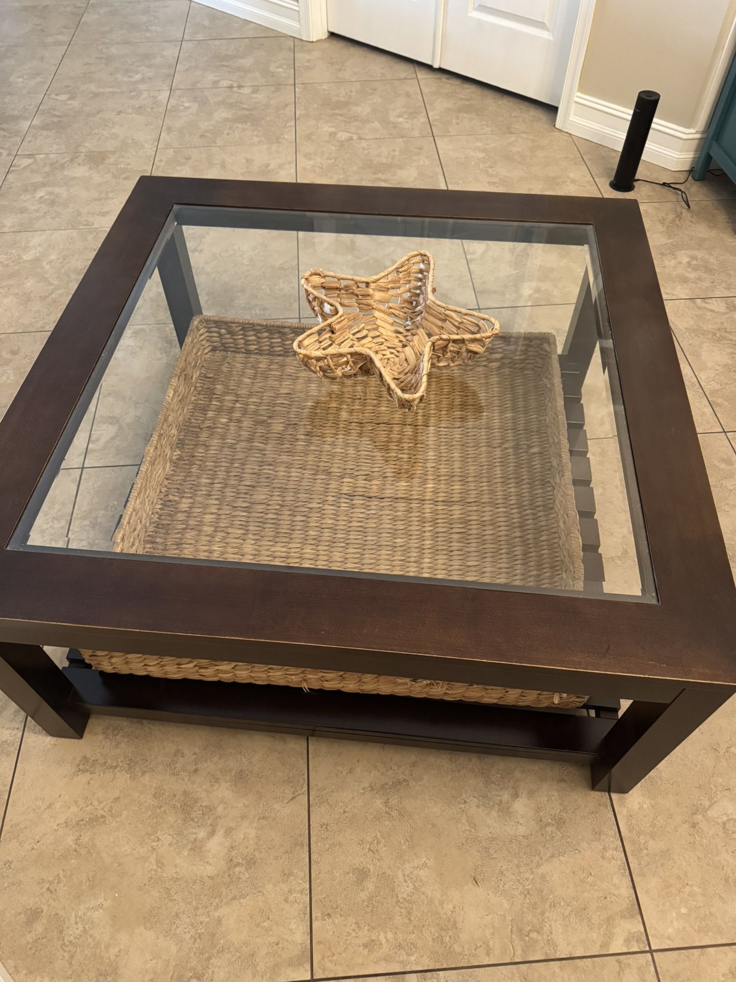 Ethan Allen Square Coffee table 