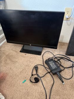 HP 22” LED Monitor w/ Power Adapter
