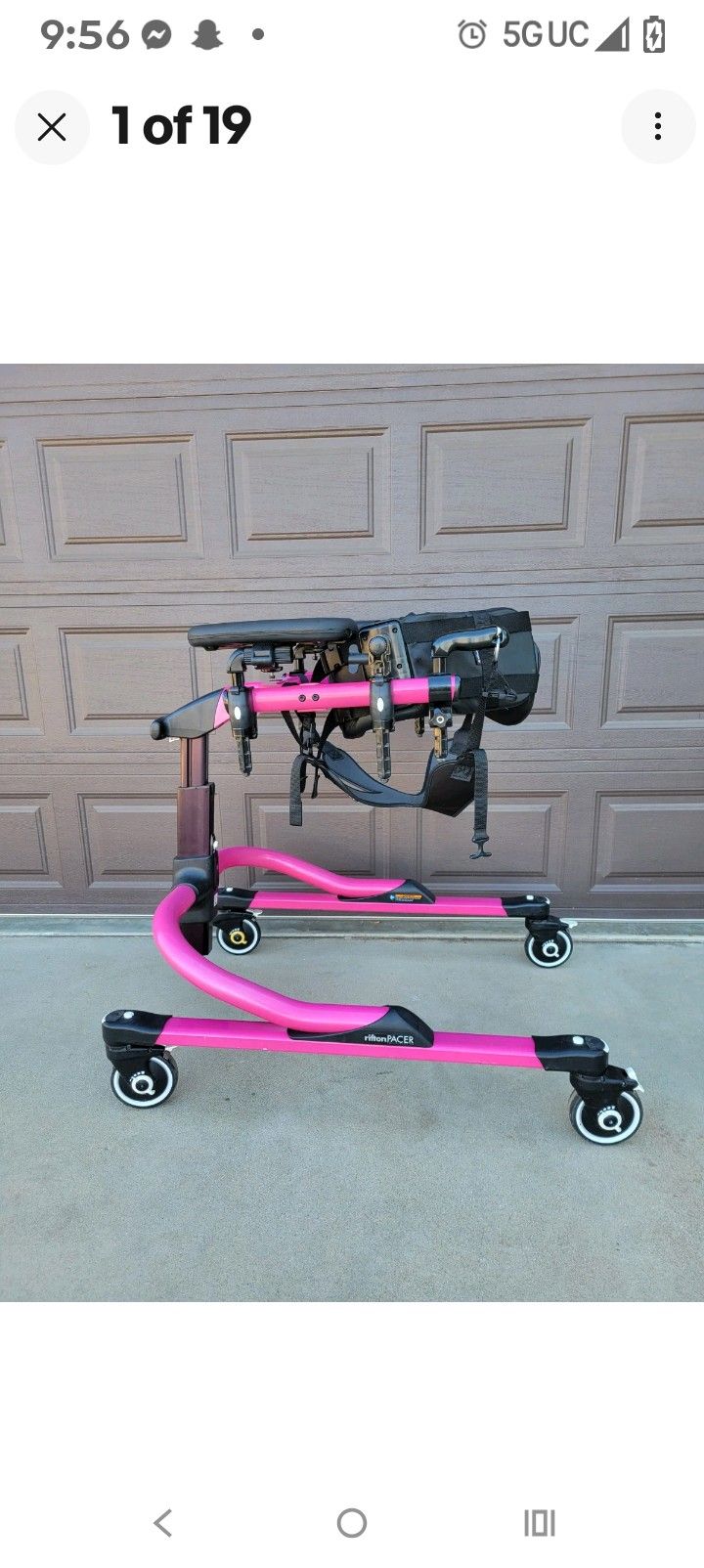 Pink Gait Trainer Large