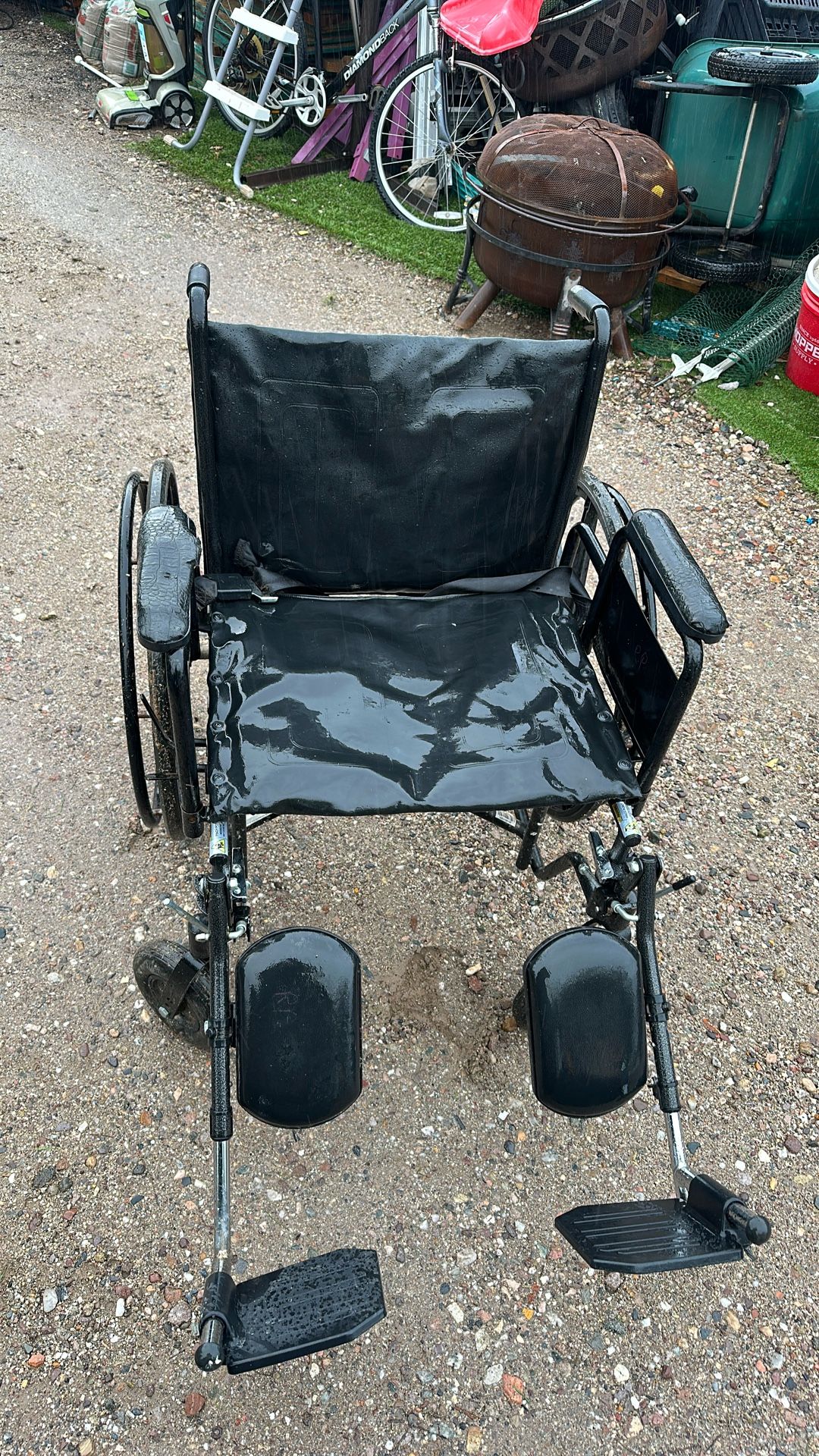 Large Wheelchair With Foot Rest