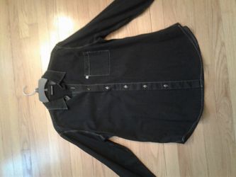 DKNY men's jean shirt