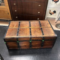 Wood Trunk Possibly A Coffee Table