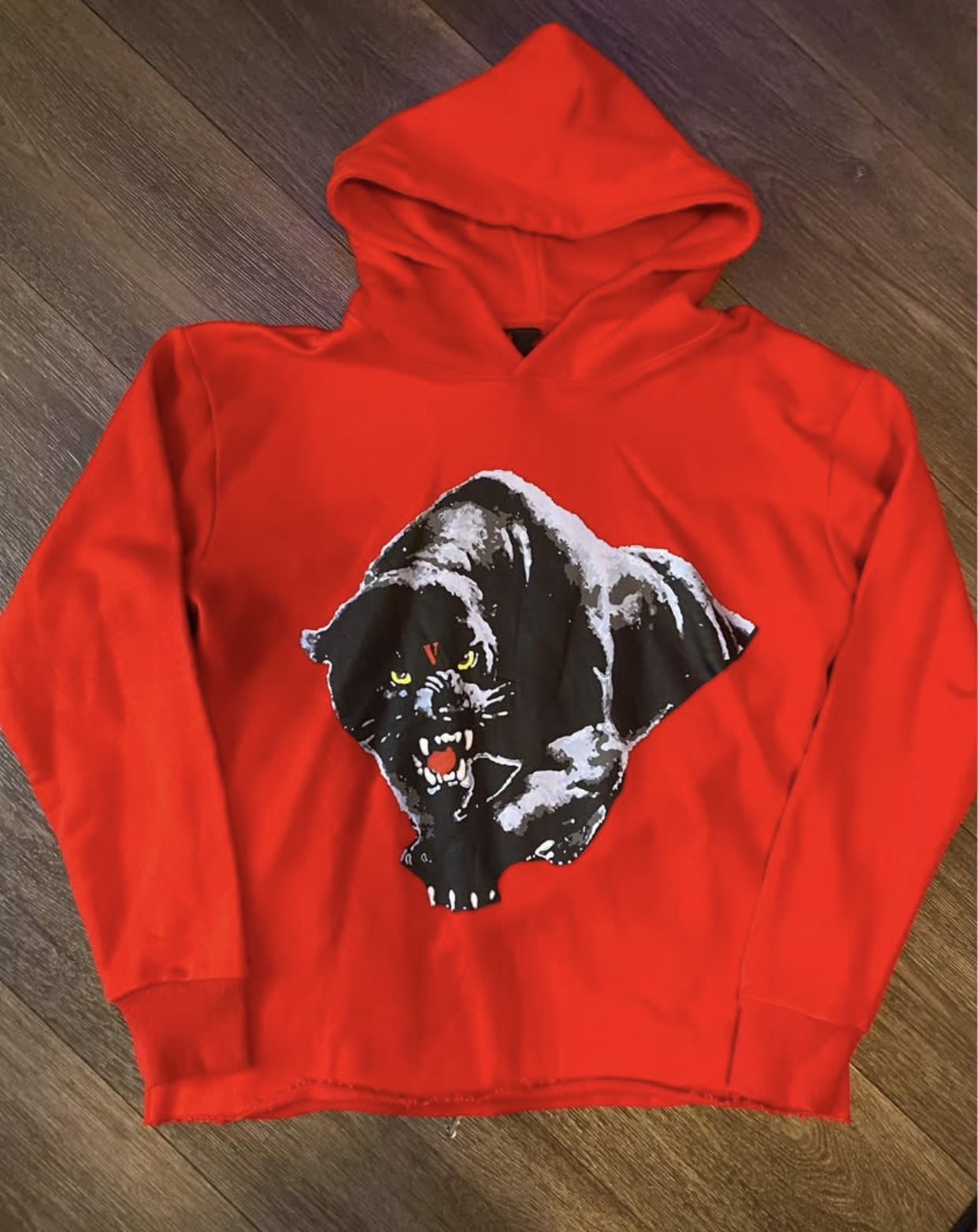 Vlone Panther Hoodie Size Small