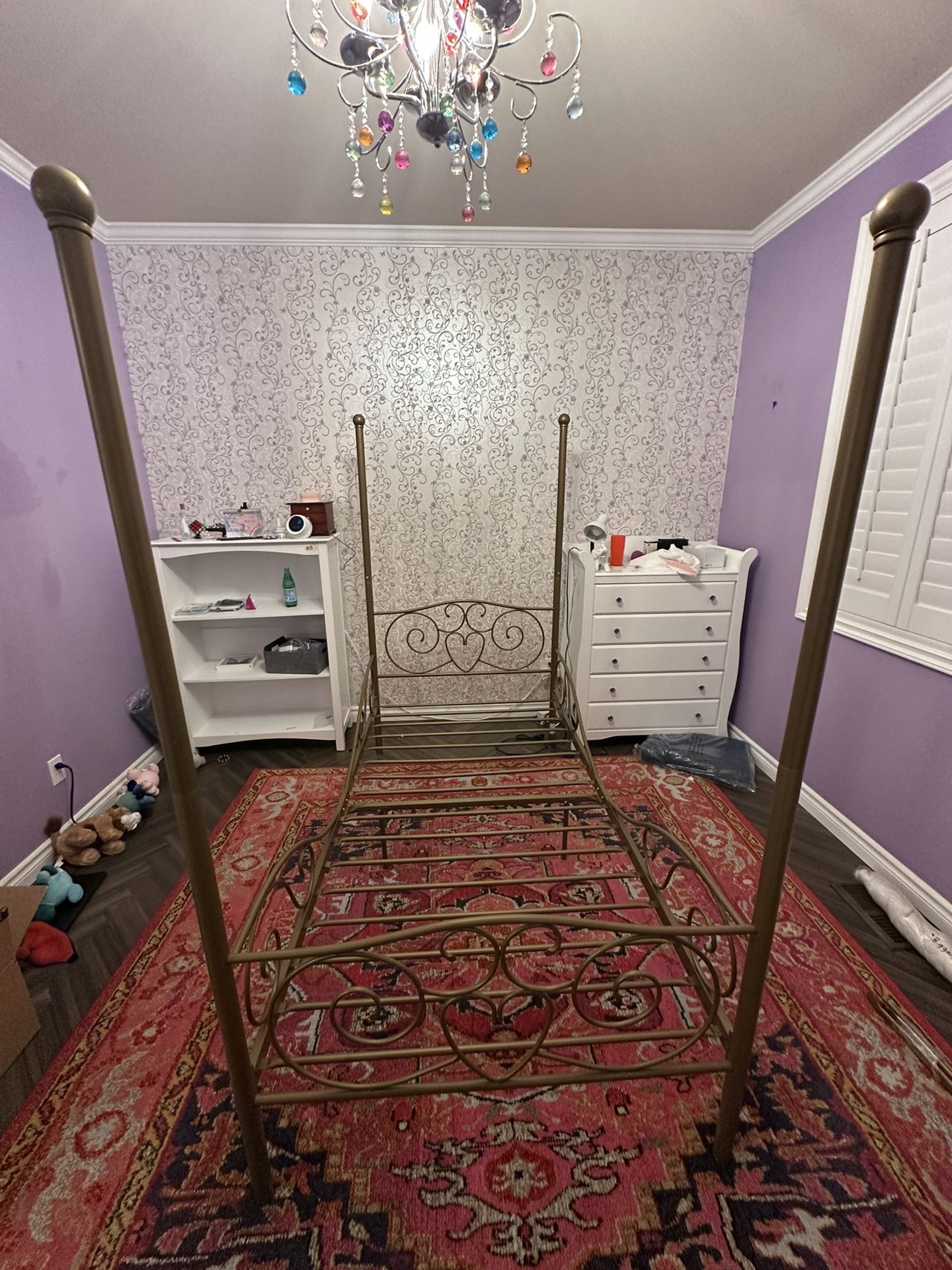 Twin Princess Bed Frame