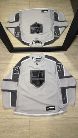 Vintage Reebok NHL Hockey Los Angeles Kings Alec Martinez Grey Jersey