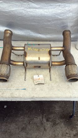 2017-2022 McLaren 720S Exhaust System Sport Muffler Assembly 14H0176CP.02