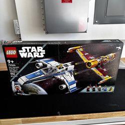 Sealed lego e-wing vs shin hati’s star fighter