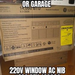 Window AC 14000 BTU Cool Smaller House Or Garage 220v