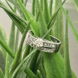 Engagement and Wedding Band