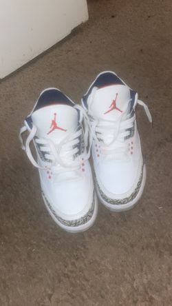 True blue 3s OG sz 9