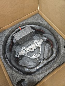 BRAND NEW 2017-2026 Toyota 86 GR86 & Subaru BRZ Real Carbon Fiber Steering Wheel