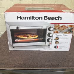 Hamilton Beach - 4 Slice Toaster Oven - Stainless Steel