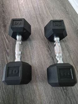 10 pound dumbbells