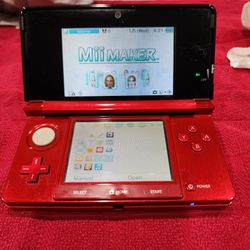 Nintendo 3DS Red