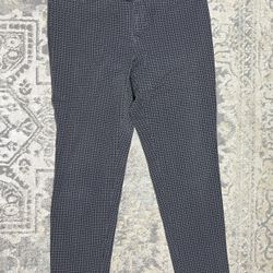 Banana Republic Women’s Sz 4 Sloan Fit Geometric Tapered Business Career Pants