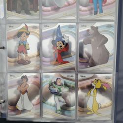 2025 Disney Chrome Base Card Lot 