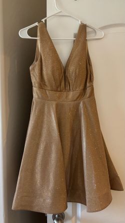 Gold Formal Dress
