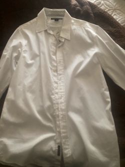 White collar shirt