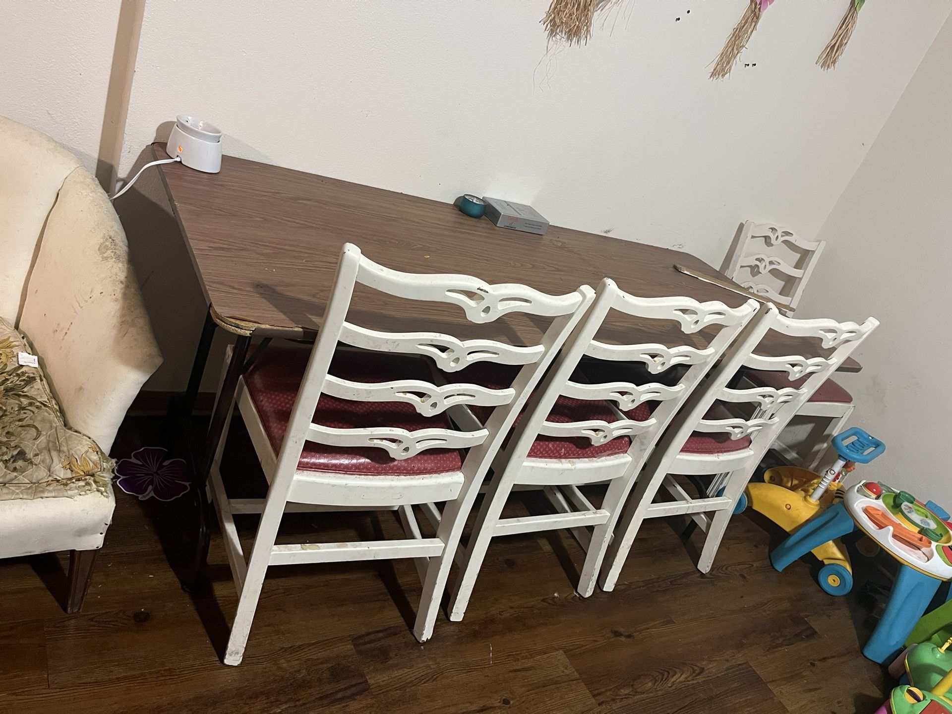 Table And 4 Chairs
