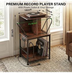 Record Player Stand/Vinyl Player Stand