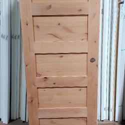 Knotty Alder Door