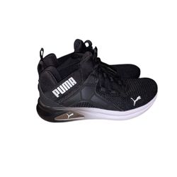 Puma Enzo 2 Revamp Basketball  Mens Black Sneakers Athletic Shoes Size 7