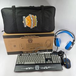 Pokemon Championships Regional Event 2018 Gaming Headset Mouse & Keyboard Bundle