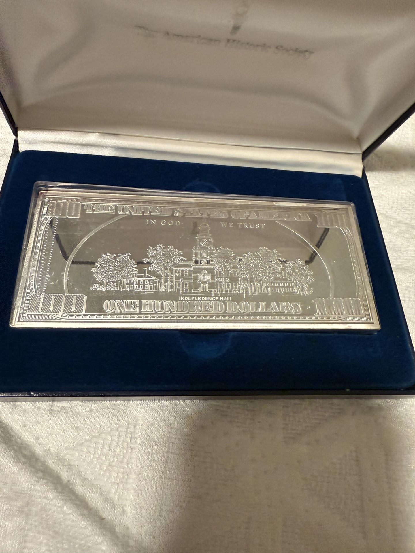 4 Oz Silver Bill