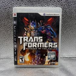 Transformers Revenge Of The Fallen Sony PlayStation 3 PS3, TESTED & WORKING!