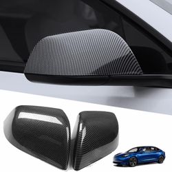 YHCDSEA Rearview Mirror Guard Cover For Tesla Model 3-LT