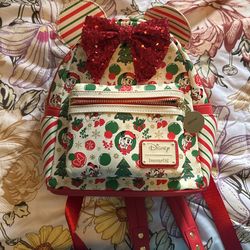 Disney Christmas Loungefly  Backpack