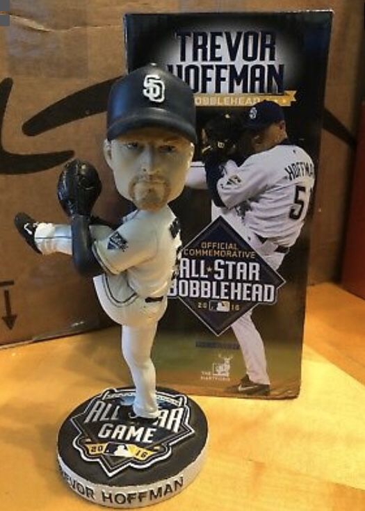 Trevor Hoffman San Diego Padres MLB All-Star Baseball Bobblehead SGA 7/10/2016