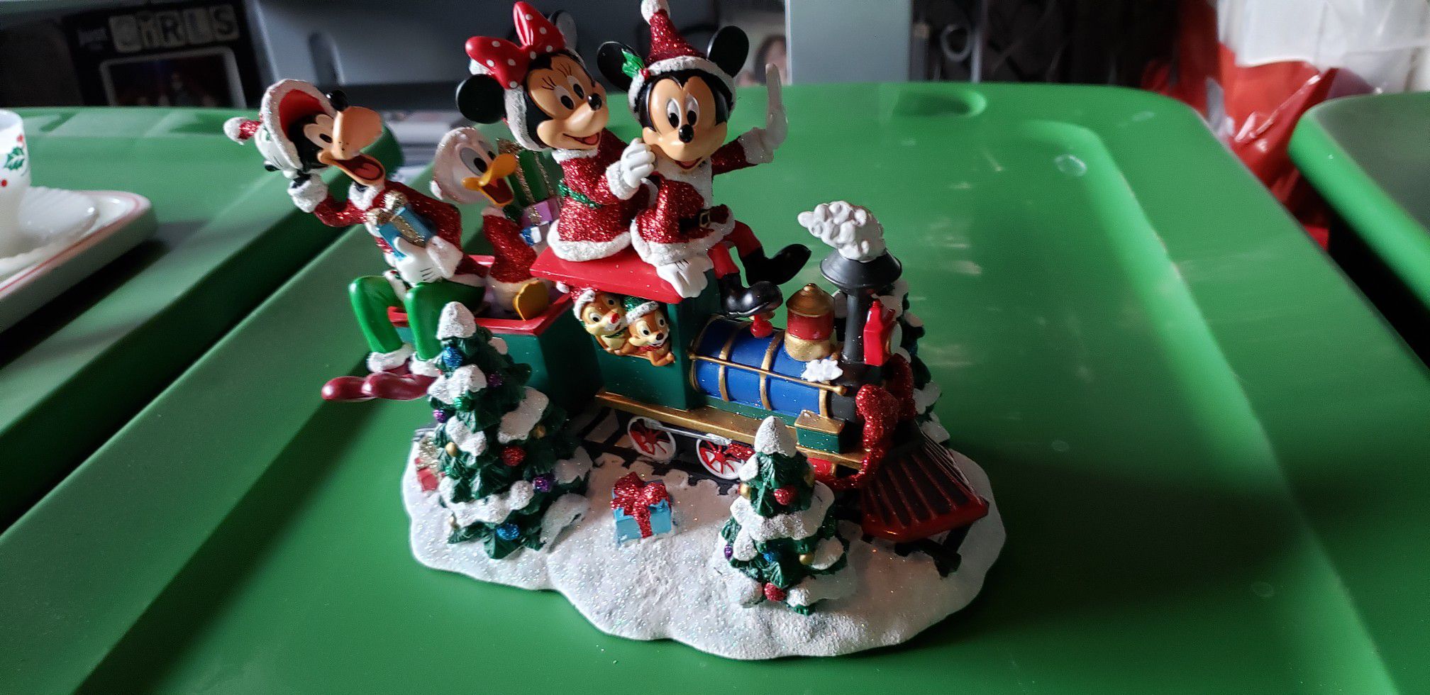 Disney christmas figurine