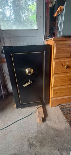 Perfect size SAFE w/paperwork bullet/theft proof.