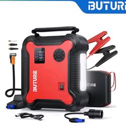 Portable Car Jump Starter with Air Compressor 4500A