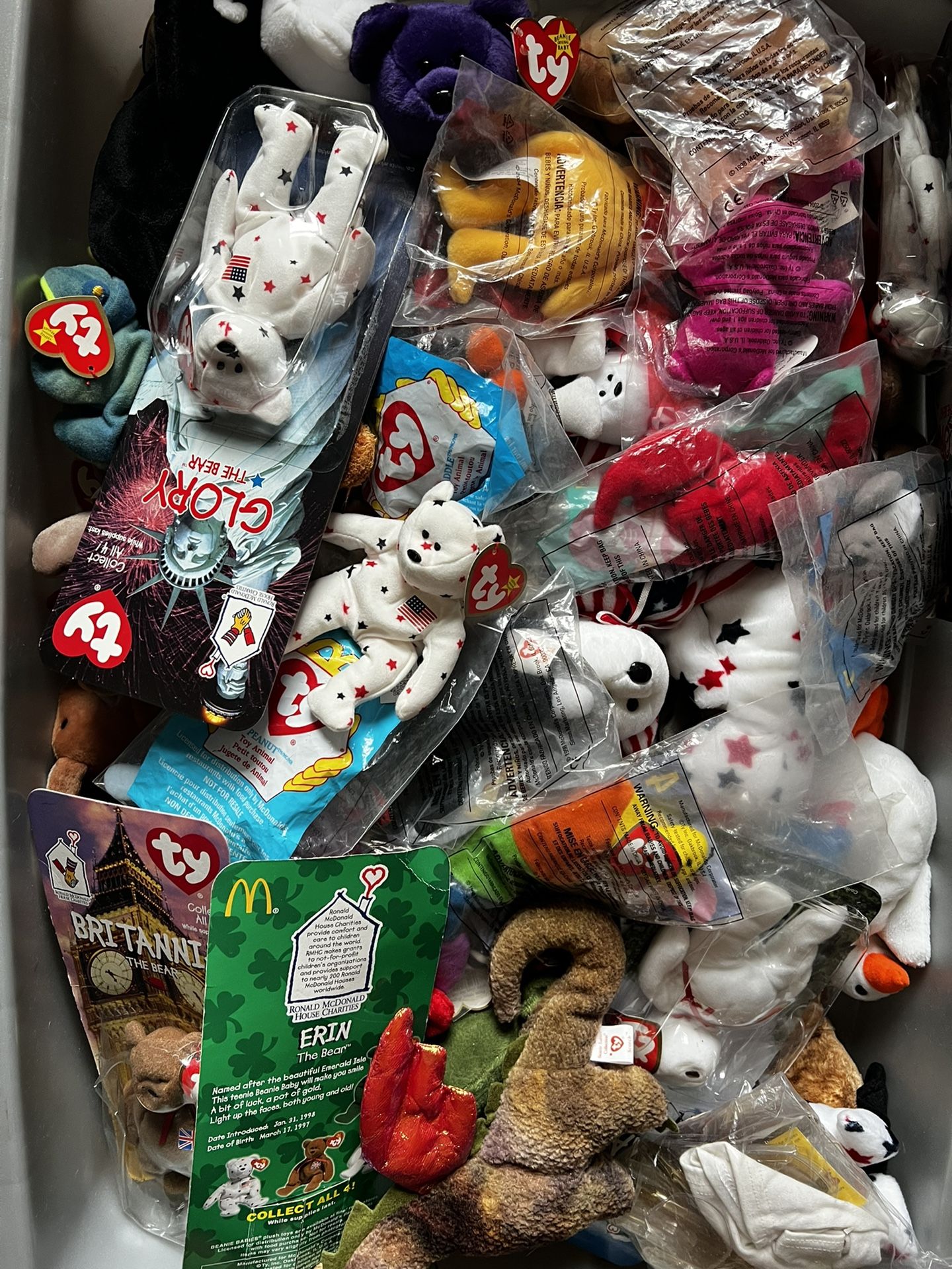 218 Beanie Babies