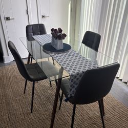 Glass Dining Table