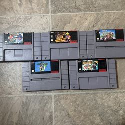 Super Nintendo Mario Games 