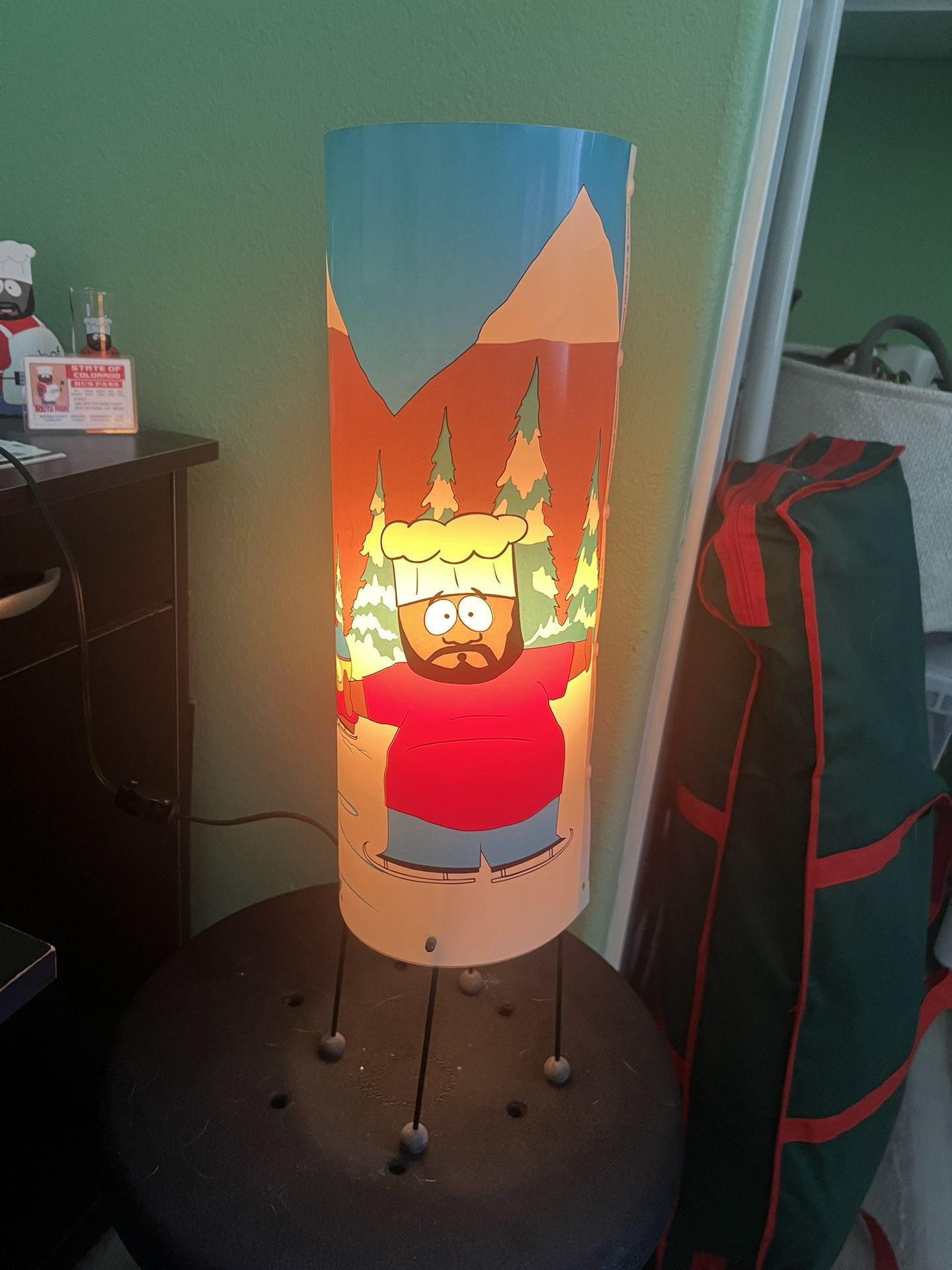1987 Rare South Park Lamp Yayo