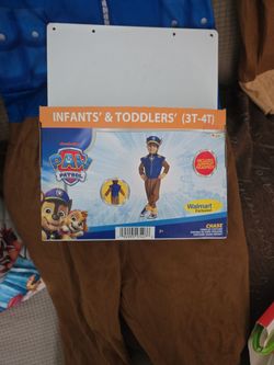 Paw patrol costume 3t y 4t
