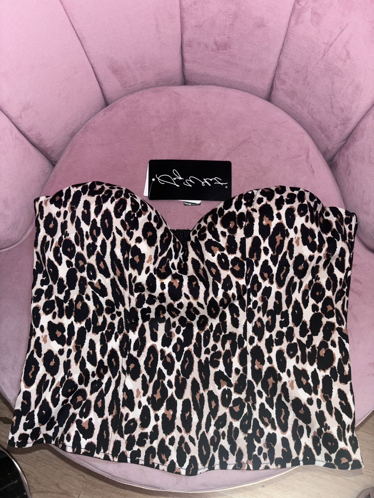 Cheetah Corset