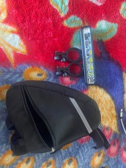 Bike accessories light, seat